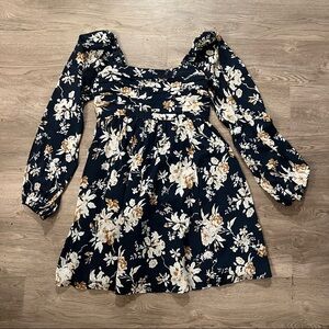 Abercrombie Puff Sleeve Dress